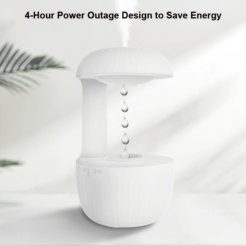 Humidificateur Anti-Gravité USB - Gouttes Flottantes
