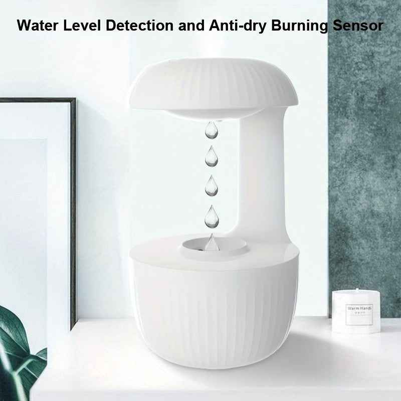 Humidificateur Anti-Gravité USB - Gouttes Flottantes