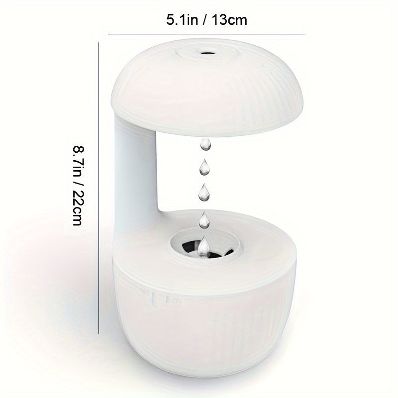 Humidificateur Anti-Gravité USB - Gouttes Flottantes