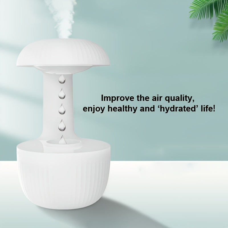 Humidificateur Anti-Gravité USB - Gouttes Flottantes