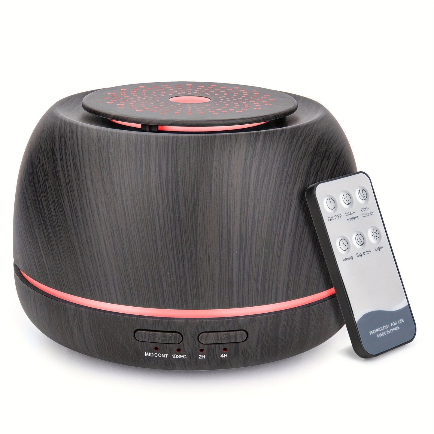 Diffuseur Huiles Essentielles 300ml - LED Télécommande