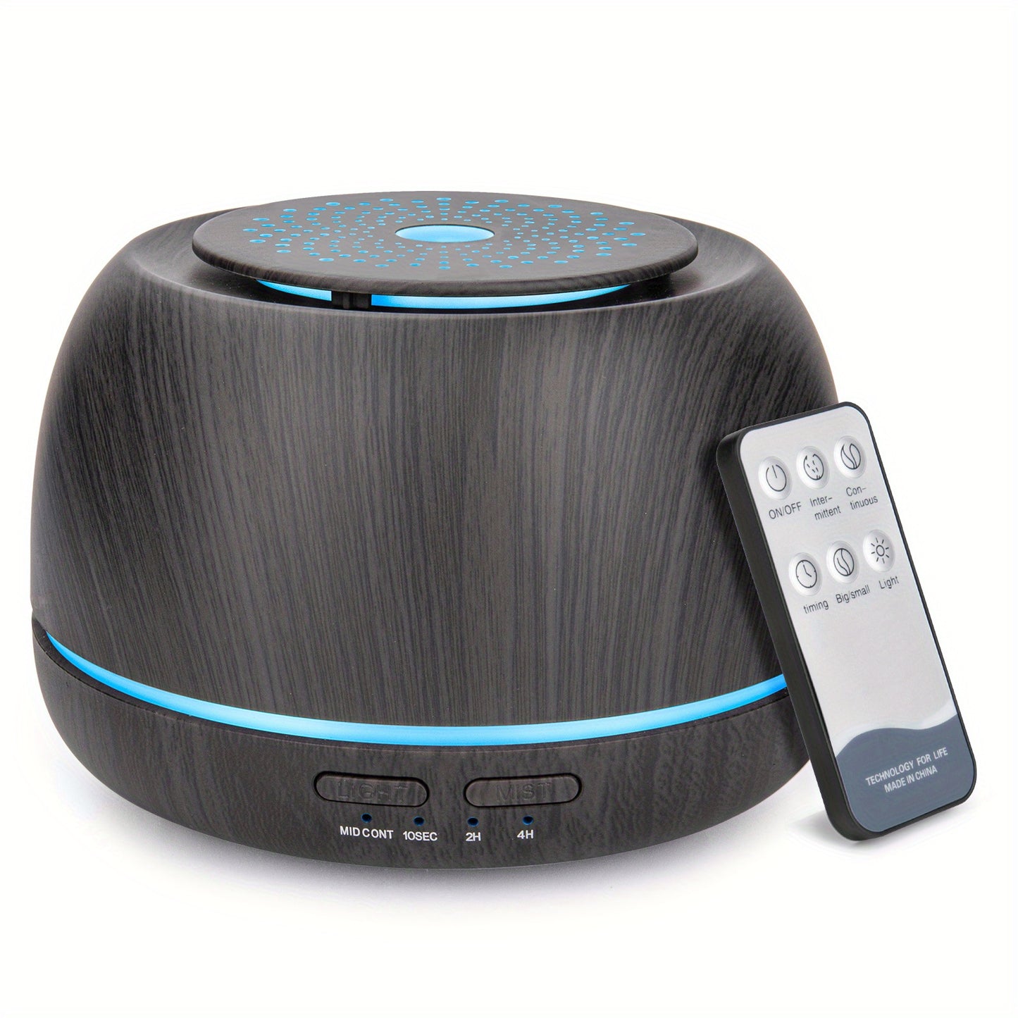 Diffuseur Huiles Essentielles 300ml - LED Télécommande