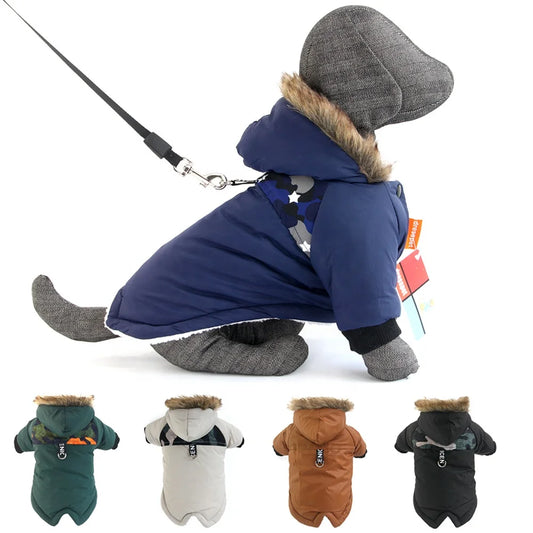 Veste imperméable pour bouledogue – Coupe spéciale, doublure chaude, automne/hiver