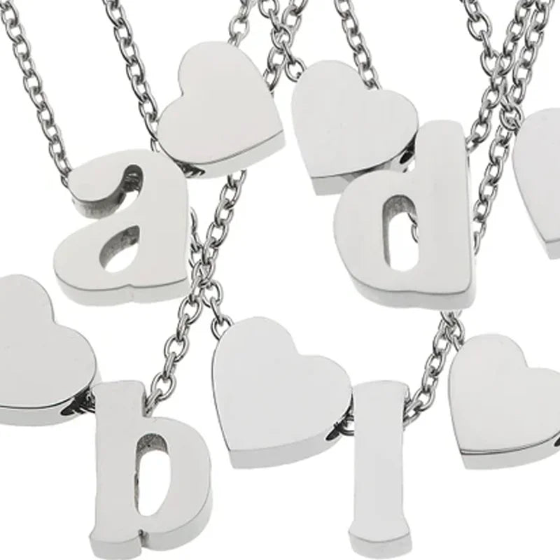 Collier Lettre Alphabet Personnalisé - Pendentif Initial Élégant