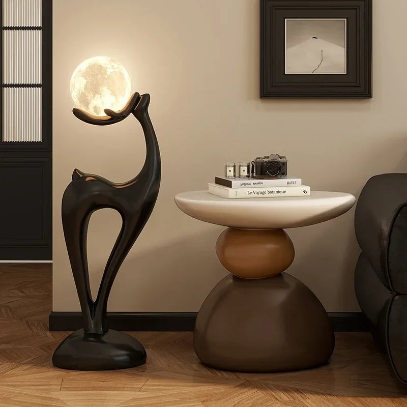 Meuble sur Pied Minimaliste Moderne - Table Chevet Style Nordique Haut de Gamme