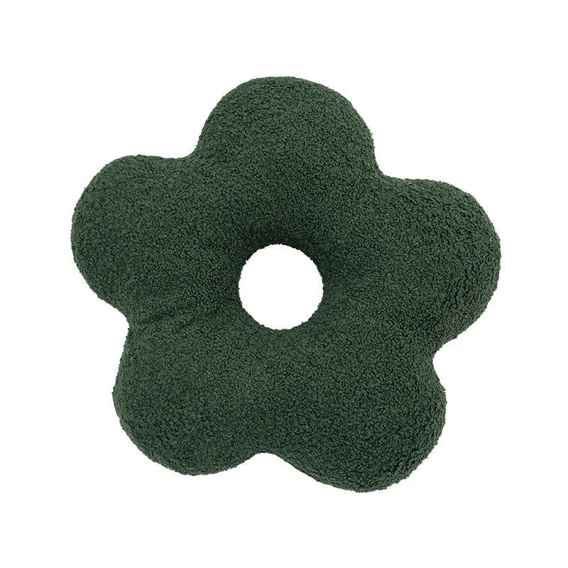 Coussin Rond Boule Inyahome 33cm - Nuage de Douceur Teddy Fleece