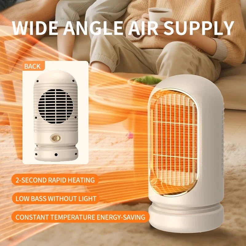 Radiateur d'Appoint Électrique - Chauffage Portable Efficace