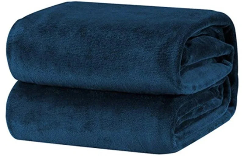 Couverture Sherpa Double Couche - Plaid Étudiant Doux