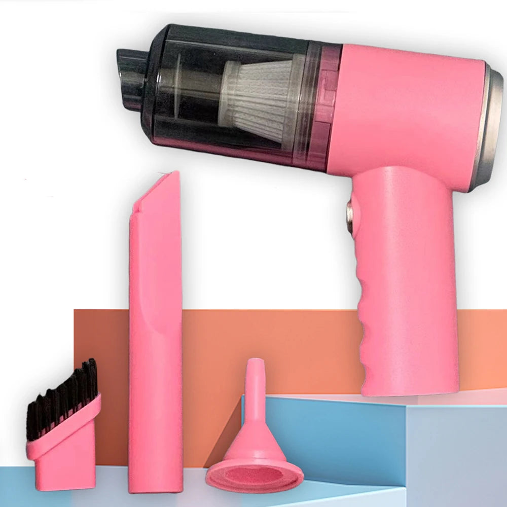 Aspirateur Soufflant 3-en-1 USB - Voiture & Ménage