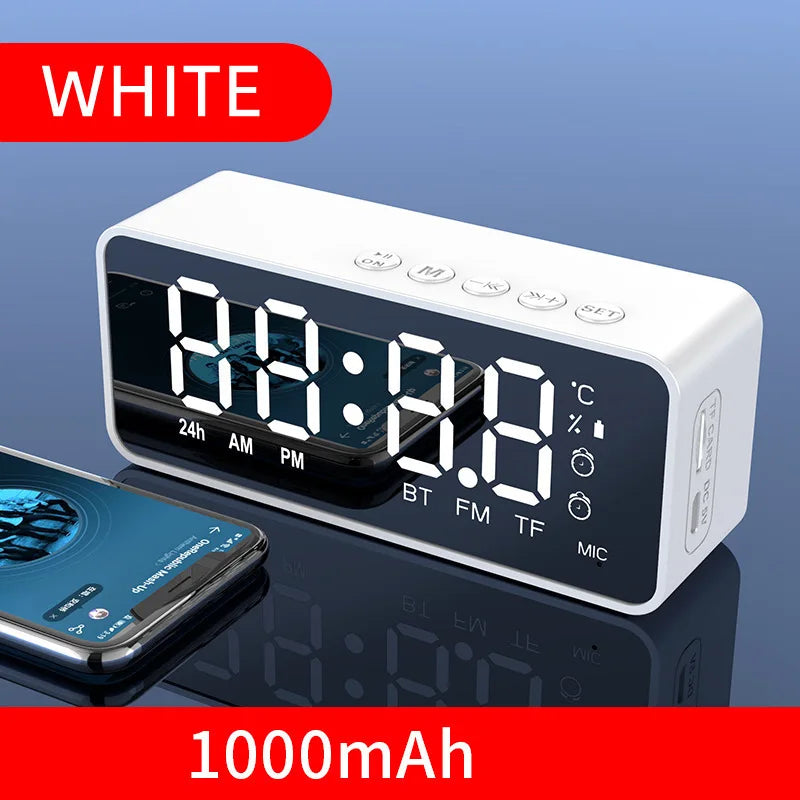 Réveil Radio FM Bluetooth - Votre Station Magique Multifonction