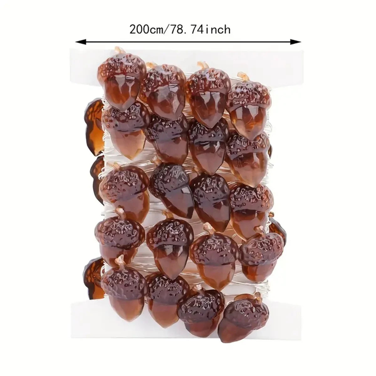 Guirlande LED Automne Noël - Florale Festive 2M