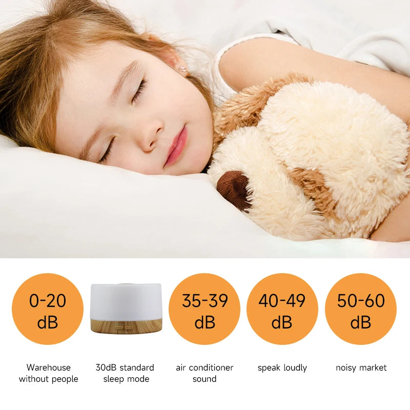 Diffuseur Huiles Essentielles 500ml Télécommandé - Votre Palais Royal d'Aromathérapie