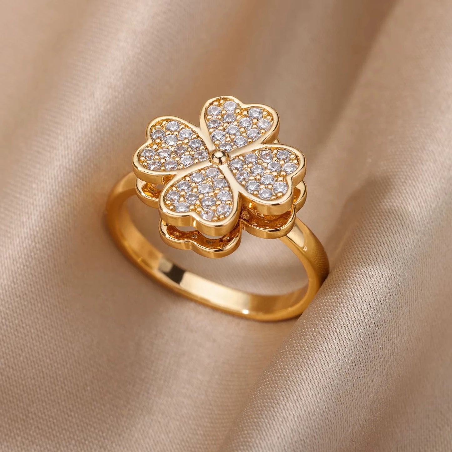 Bague Anti-Stress Rotative - Bijou Relaxation Fidget