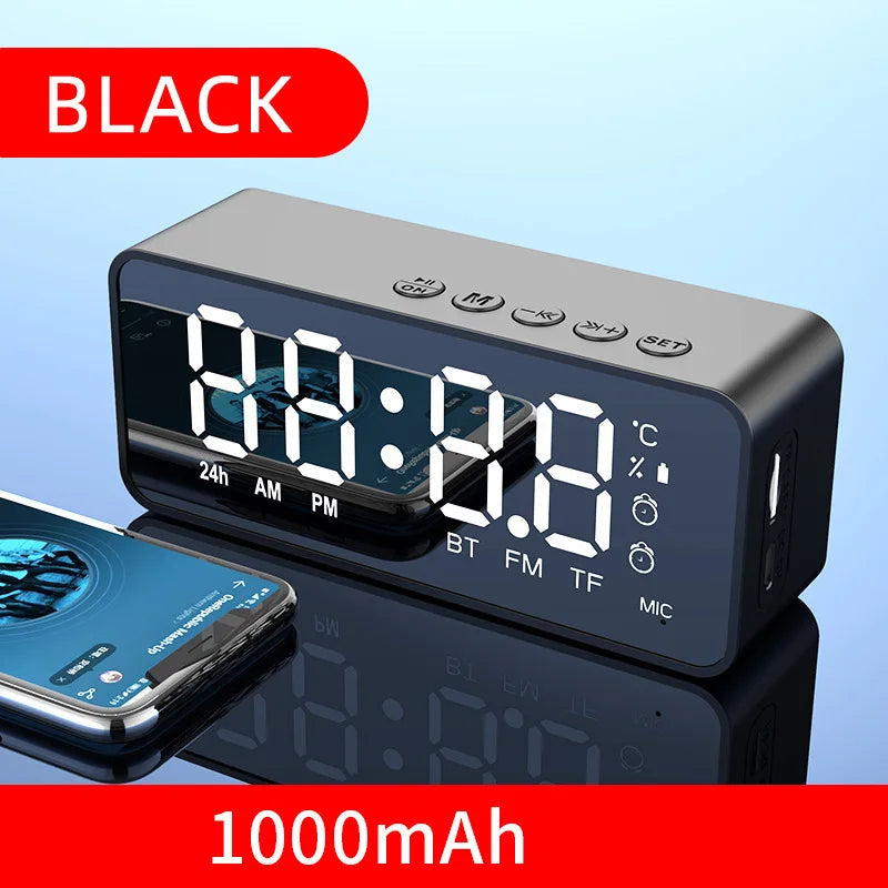 Réveil Radio FM Bluetooth - Votre Station Magique Multifonction