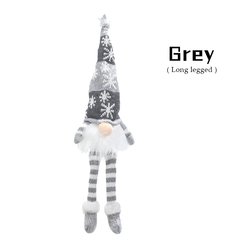 Gnome Lumineux LED Sécurisé Enfant - Ornement Noël Sans Visage
