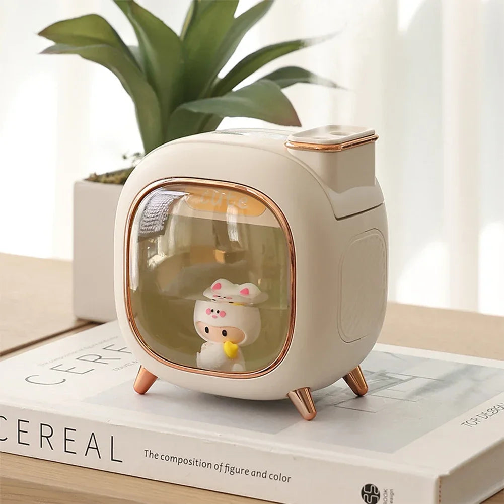 Humidificateur 500ml USB-C Rechargeable - Votre Compagnon Kawaii Magique
