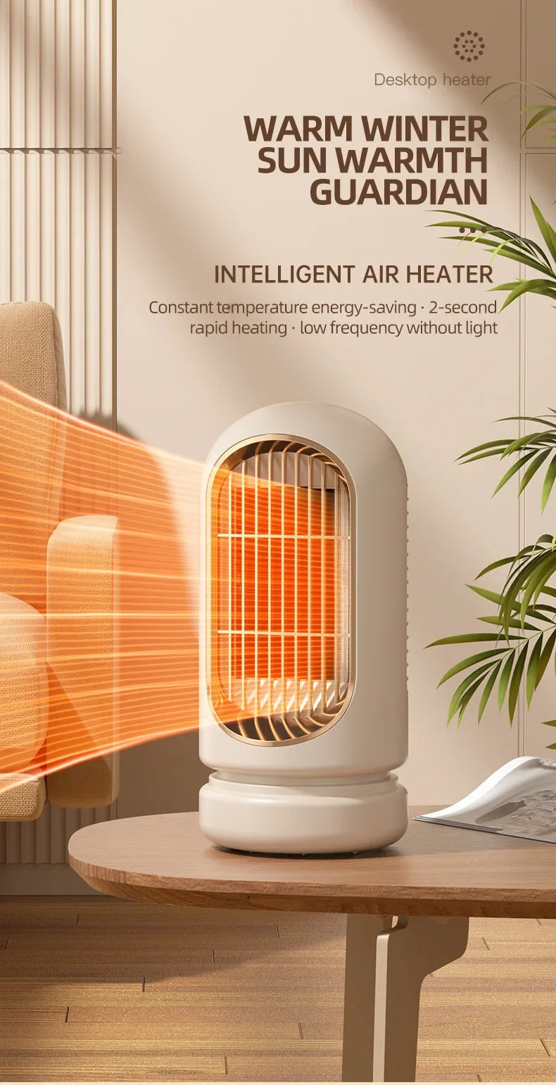 Radiateur d'Appoint Électrique - Chauffage Portable Efficace