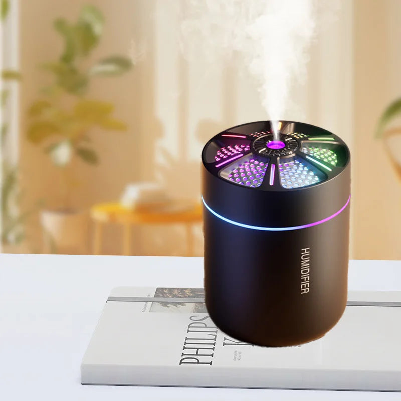 Mini Humidificateur 180ml Voiture - Votre Bijou Magique de Route