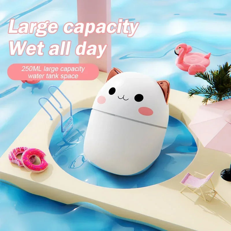 Humidificateur 250ml Mignon - Votre Petit Compagnon Magique Kawaii