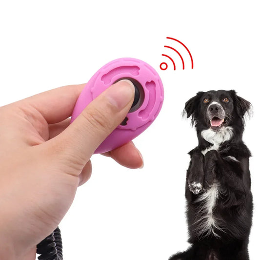Clicker de dressage avec dragonne – Léger, ergonomique, multi animaux