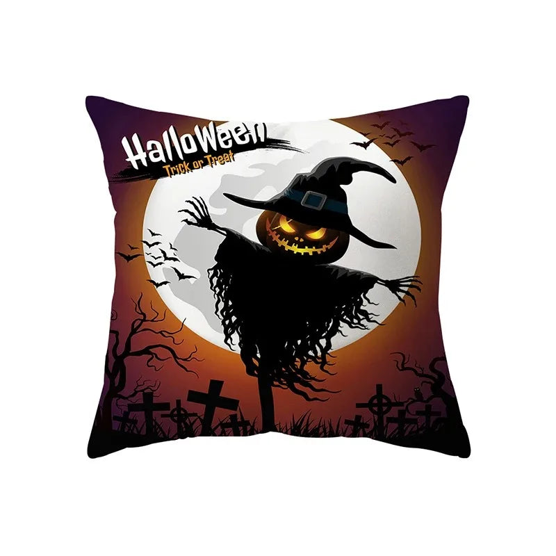 Coussin Halloween Sécurisé - Décoration Familiale