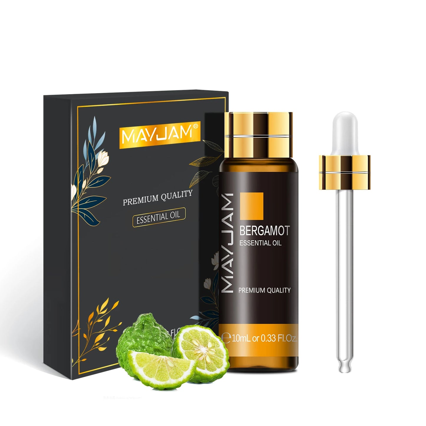 Huiles Essentielles Pures 10ml - Menthe Tea Tree Rose