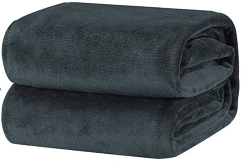 Couverture Sherpa Double Couche - Plaid Étudiant Doux