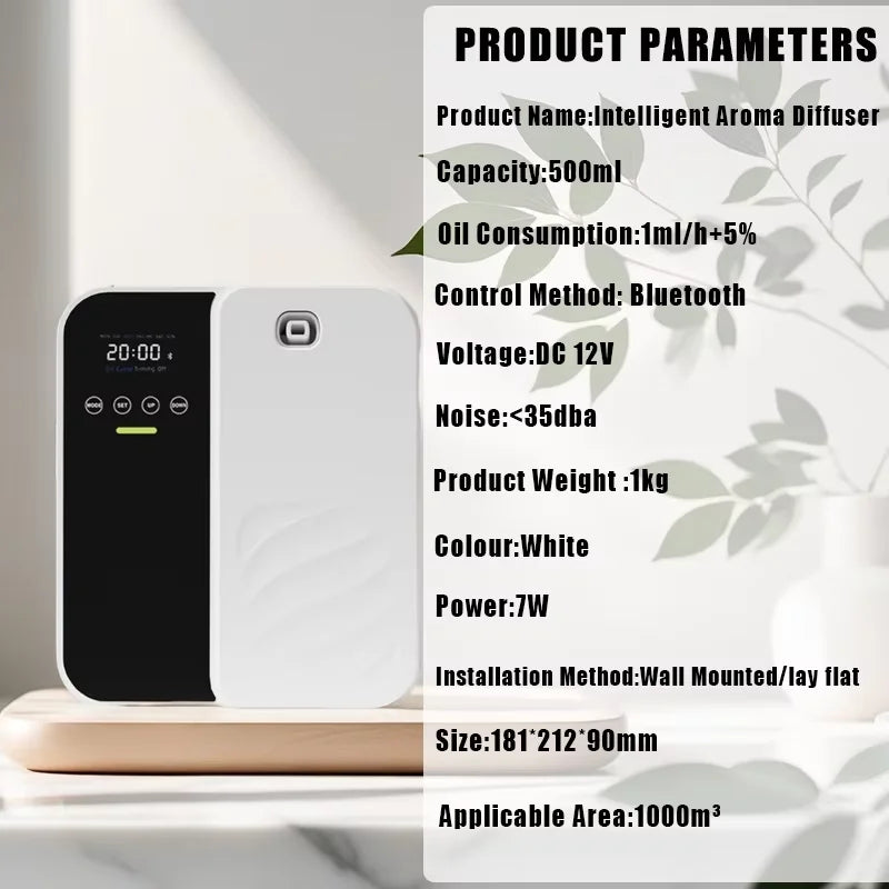Diffuseur Arôme 500ml LED - Votre Sanctuaire Silencieux de Sérénité