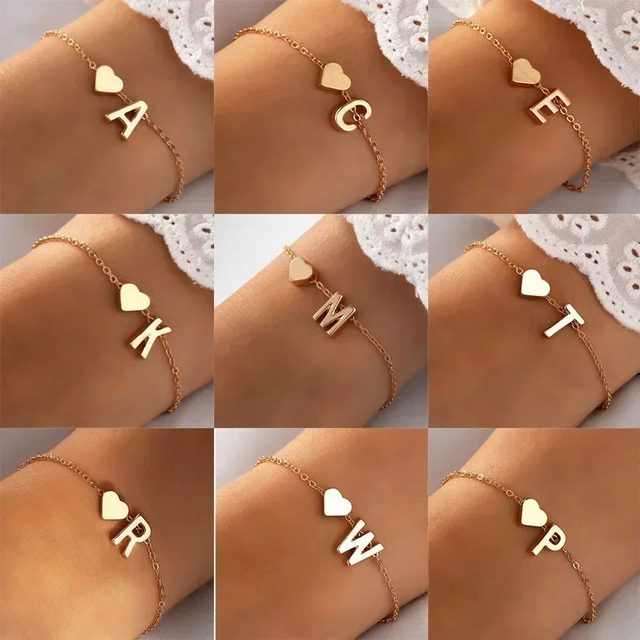 Bracelet Personnalisable A-Z - Bijou Sur Mesure Unique