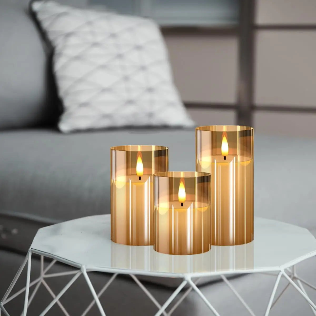 Bougies LED Télécommandées - Set Déco Mariage & Noël