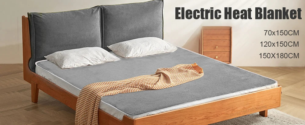 Couverture Chauffante Thermostat Automatique - Matelas Chauffant Double