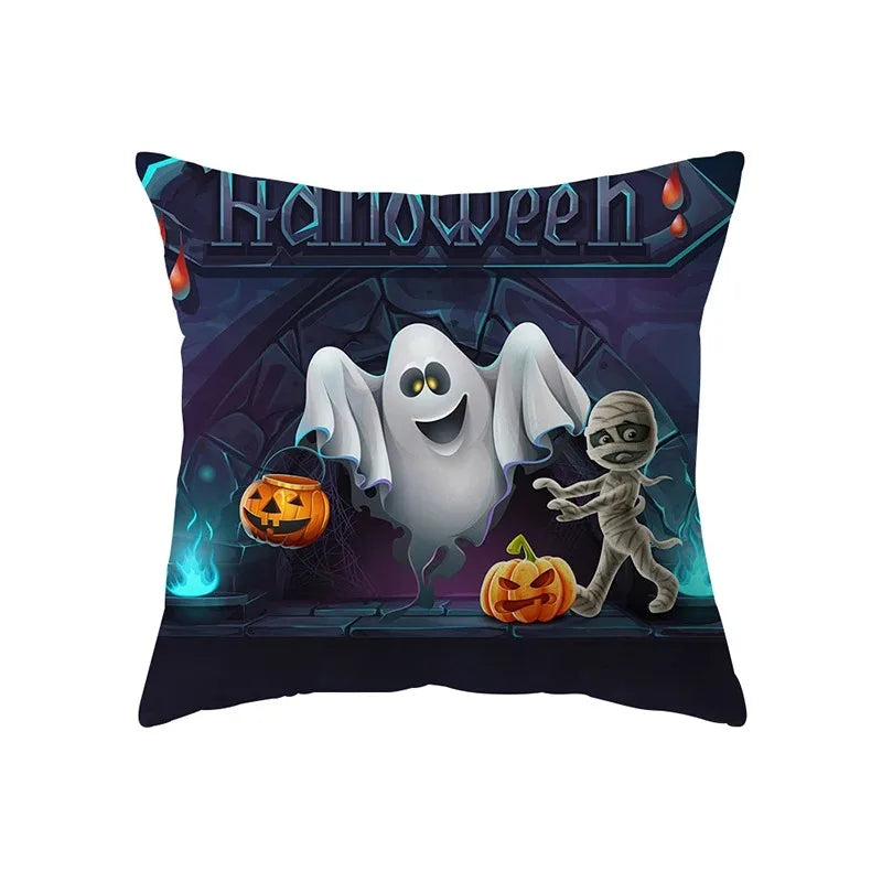 Coussin Halloween Sécurisé - Décoration Familiale