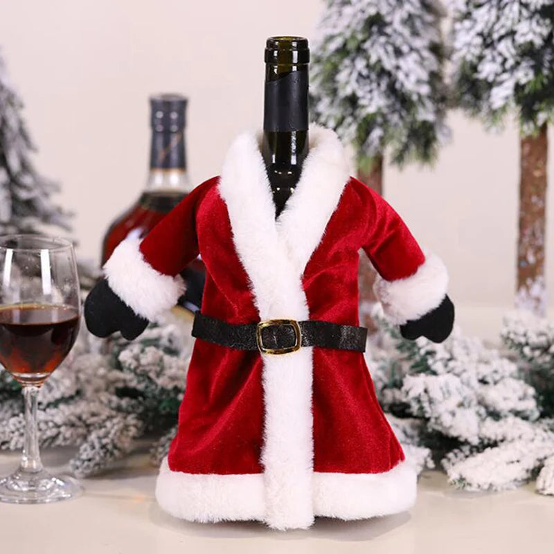 Sac Couverture Bouteille Vin Noël - Votre Père Noël Magique Cadeau