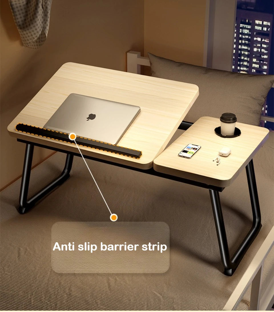Table Élévatrice Ordinateur Pliante - Bureau Réglable Portable & Ergonomique