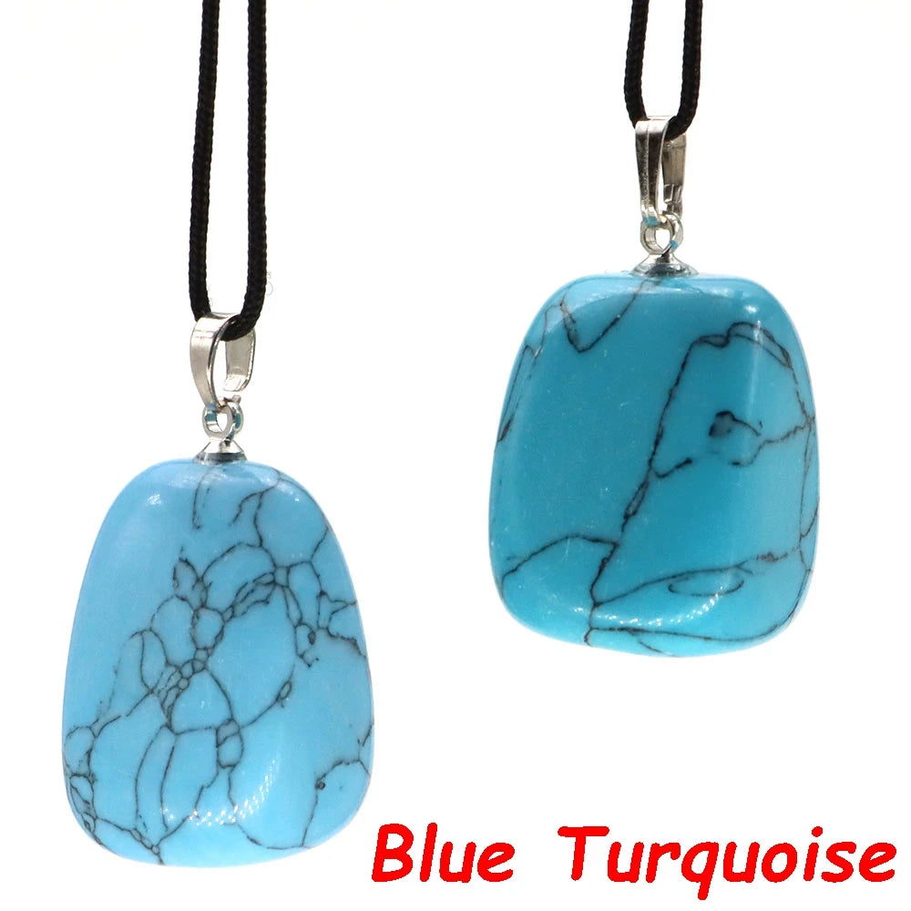 Pendentif Pierre Naturelle Reiki 30mm - Quartz Rose Aventurine