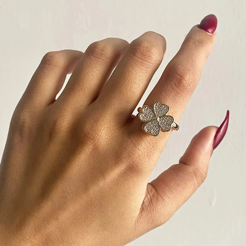 Bague Anti-Stress Rotative - Bijou Relaxation Fidget