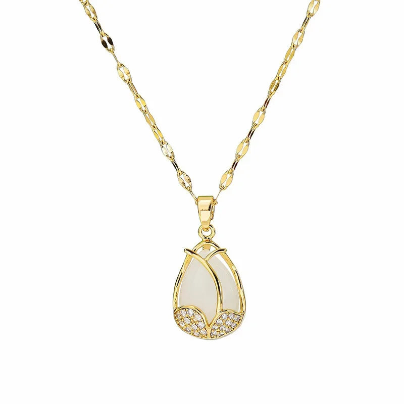 Collier Pendentif Goutte d'Eau - Bijou Élégant