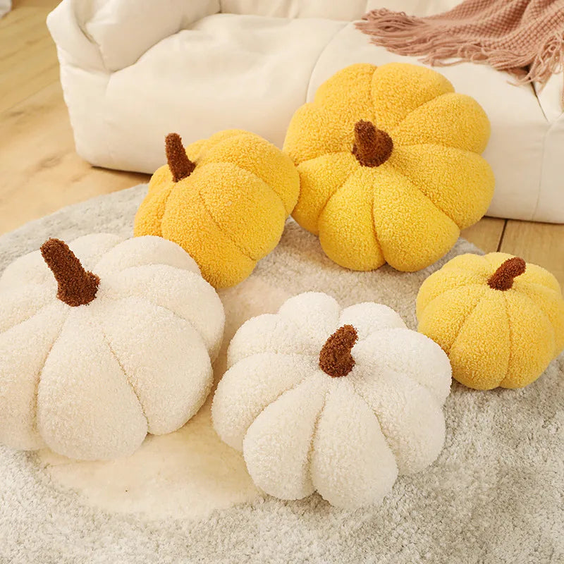 Peluche Citrouille Halloween Kawaii - Oreiller Décoratif