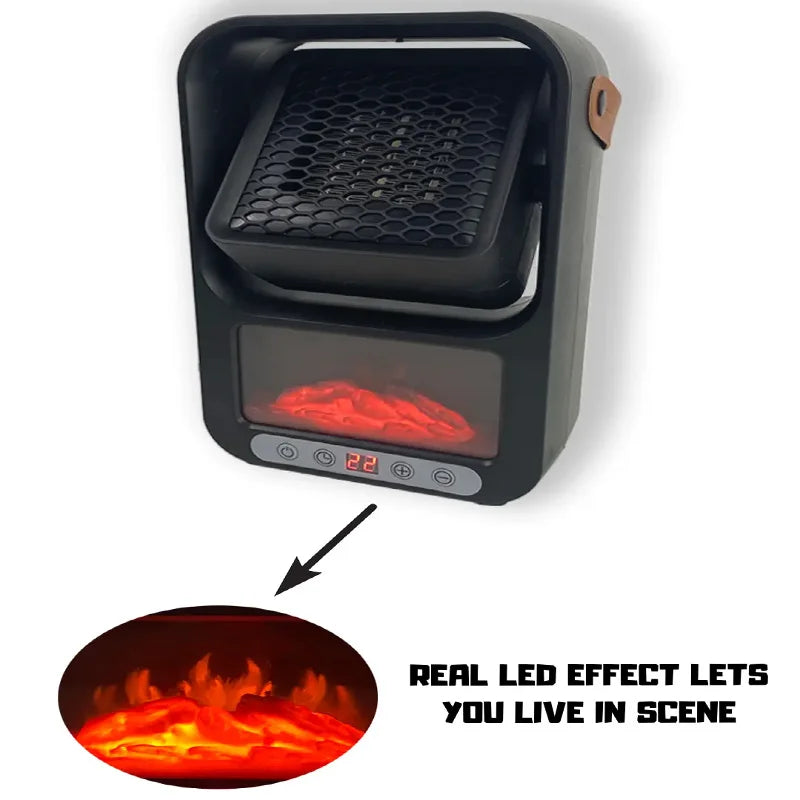 Mini Chauffage Soufflant 800W - Portable Écoénergétique