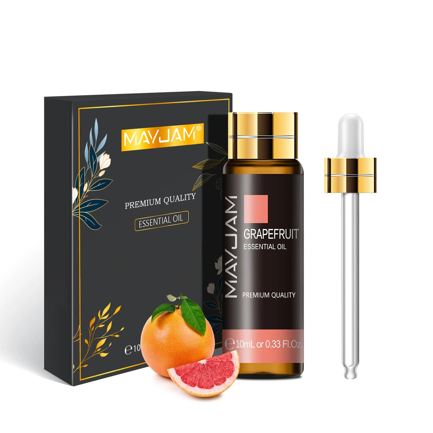 Huiles Essentielles Pures 10ml - Menthe Tea Tree Rose