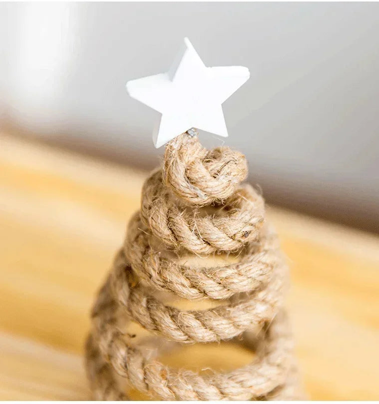 Décorations Noël Nordiques Bois - Ornements Bureau Créatifs