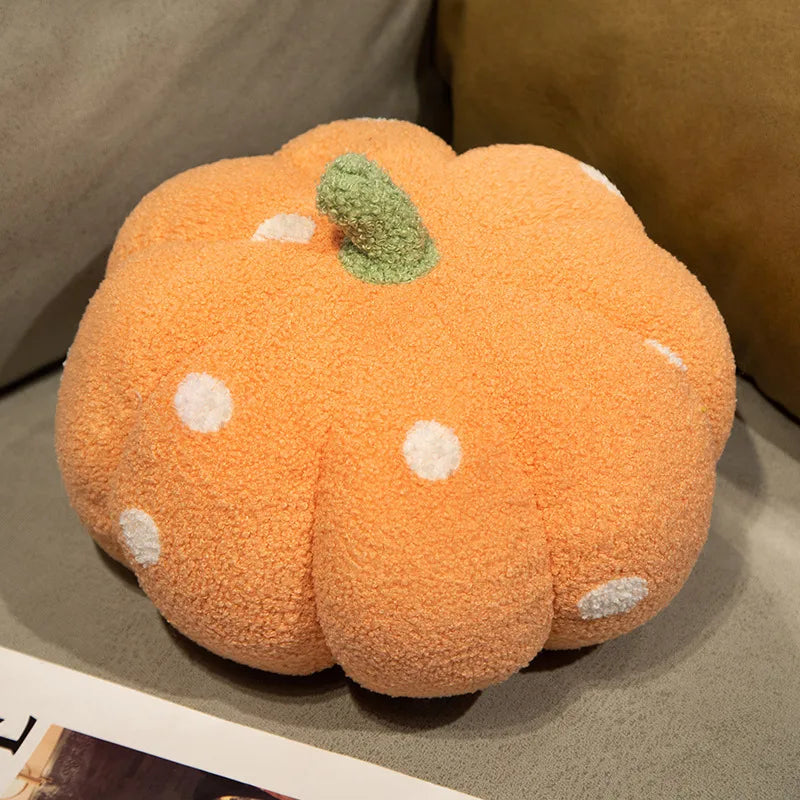 Peluche Citrouille Halloween Kawaii - Oreiller Décoratif