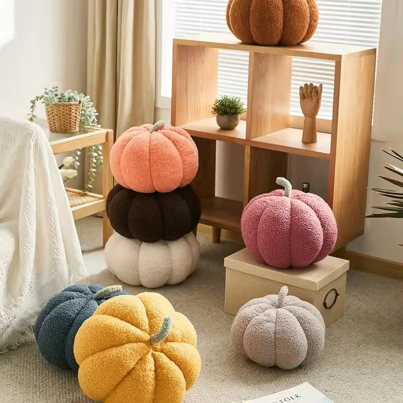 Peluche Citrouille Halloween Kawaii - Oreiller Décoratif