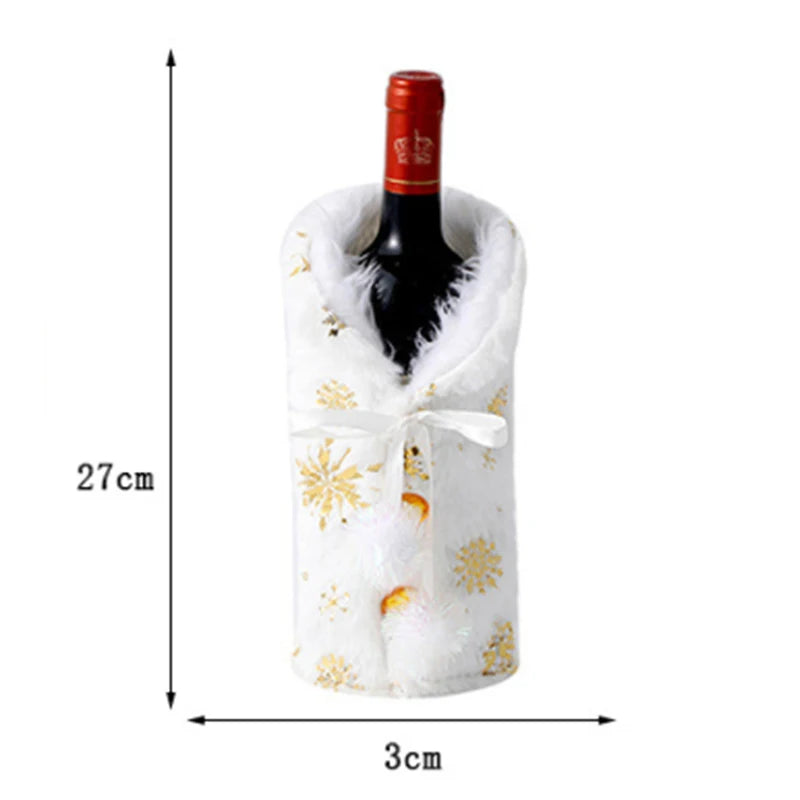 Sac Couverture Bouteille Vin Noël - Votre Père Noël Magique Cadeau