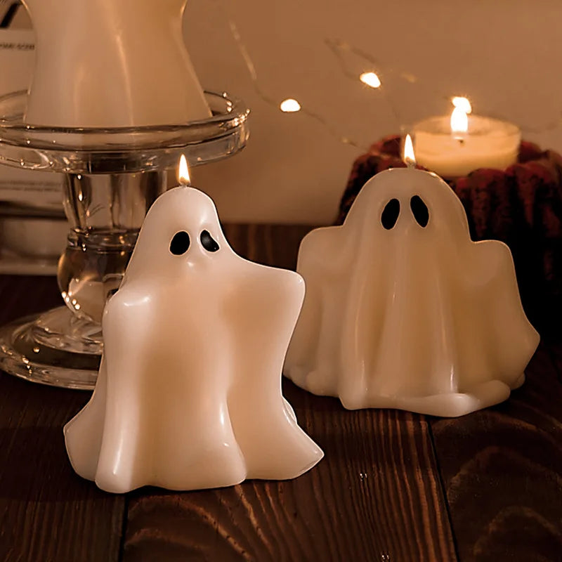 Bougie Parfumée Cire de Soja Artisanale - Aromathérapie Halloween