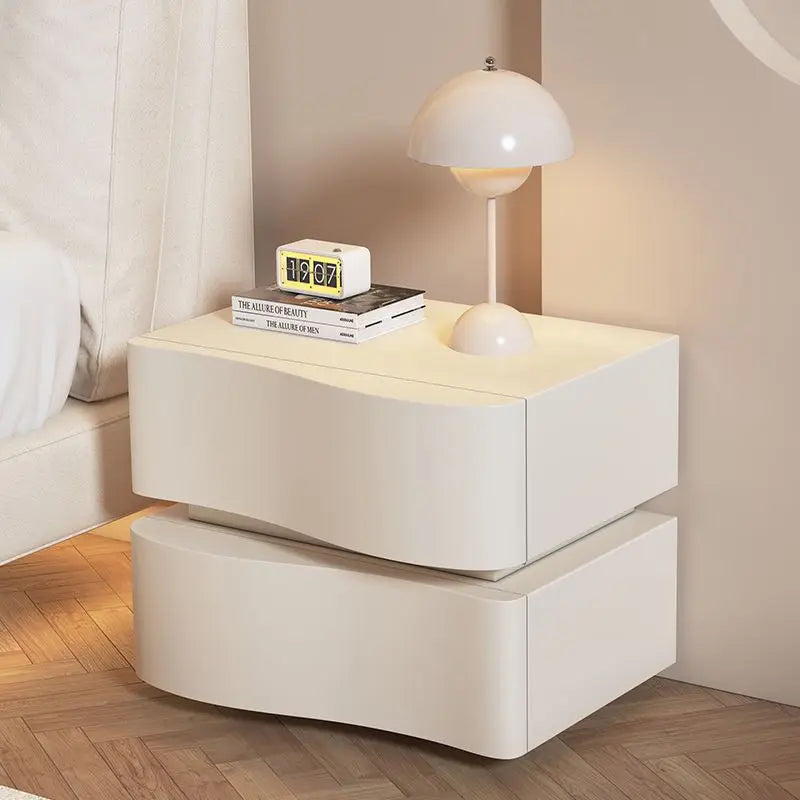 Petite Armoire Rangement Ultra Étroite - Table Chevet Moderne & Créative