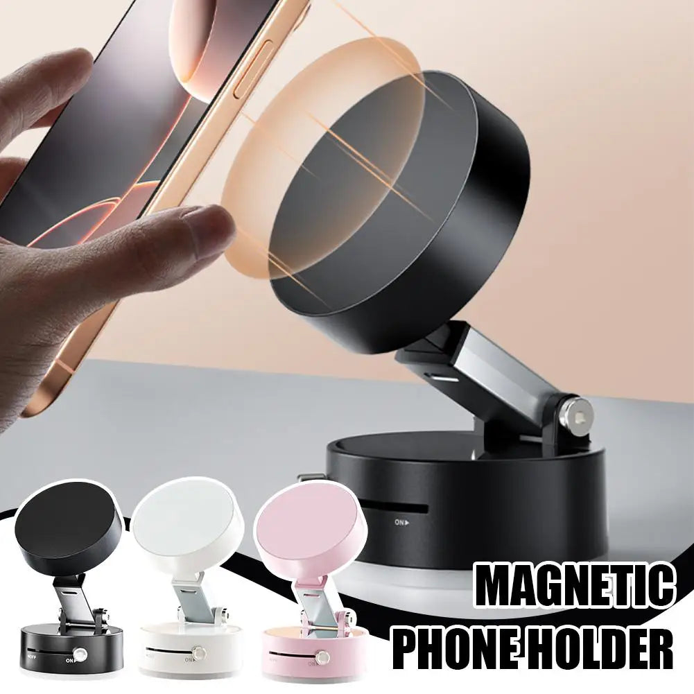 Support Téléphone Magnétique Ventouse - Rotation 360°