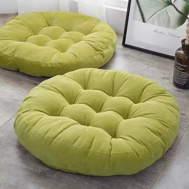 Coussin Sol Rond Tatami - Siège Confortable XXL