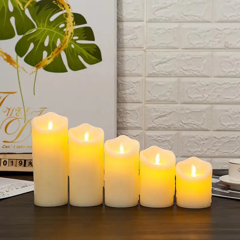 Bougie LED Électronique - Décoration Lumineuse Réaliste
