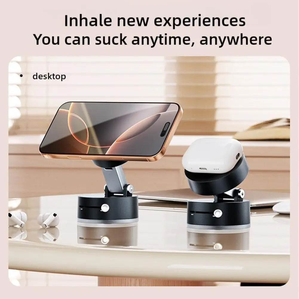 Support Téléphone Magnétique Ventouse - Rotation 360°